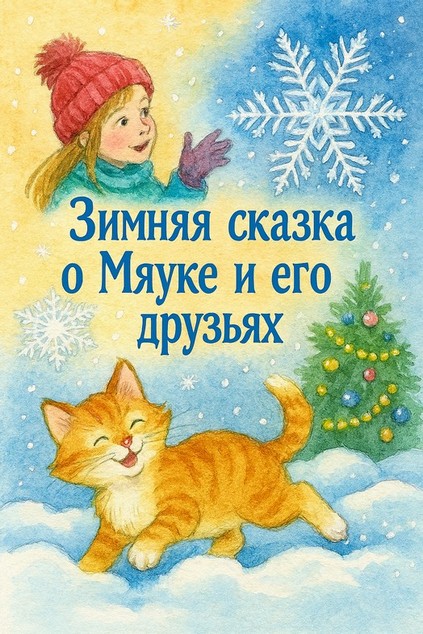 Котик Мяука и его первая зима (сказочная повесть)